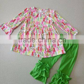 BY-G192 newly design fashion hot sale kids christmas outfits