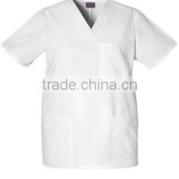 Basic Unisex V-Neck Top photo-3