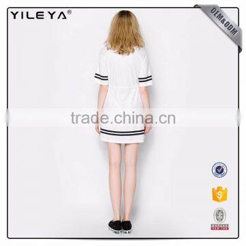 Customizable Alphabet & Pattern Printing Ladies Black Dresses photo-5