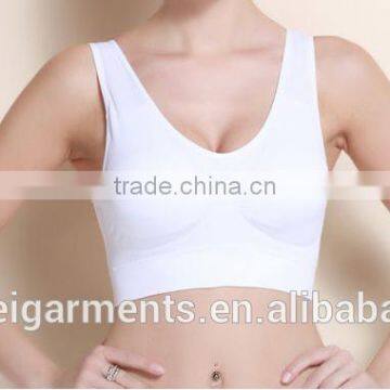 Nylon/spandex Dry Fit Womens Gym Wear, Sport Wear, Fitness Wear Ladies Sexy Yoga Bra photo-3