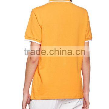 Women's Green,Yellow,Red Tipping Polo Golf Tee Shirt photo-4