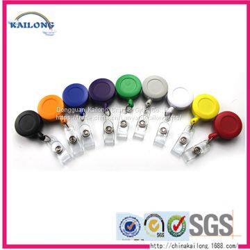 High quality custom badge reel id badge holder yoyo reel