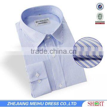 New model vertical stripes casual shirt for men modern garment