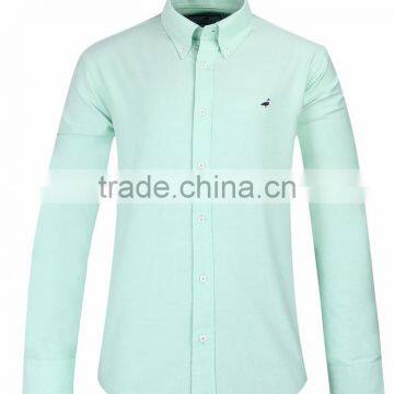 2017 New Style Oxford Men's Long Sleeve Button Down Collar Casual Shirt photo-2