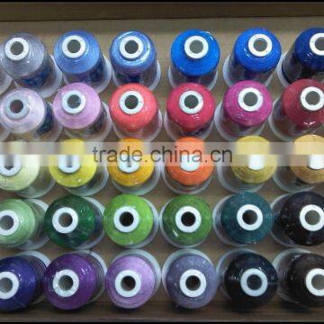 New Large Spools 100% Polyester Machine Embroidery Thread for Brother Janome 1000m * 112 ,Free Shipping photo-4