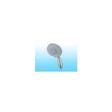 Multi Function Shower Head 12.5CM Face chromed  Plastic Water Saving Shower Head