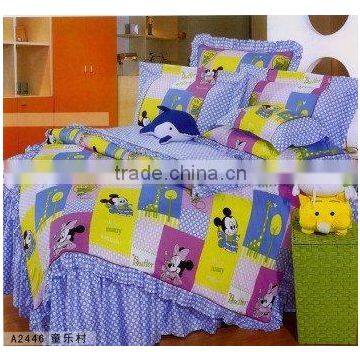 children bedding set (Mickey)cartoon bedding set