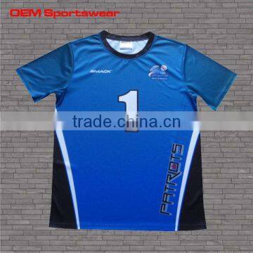 New style custom sublimated men's volleyball uniform