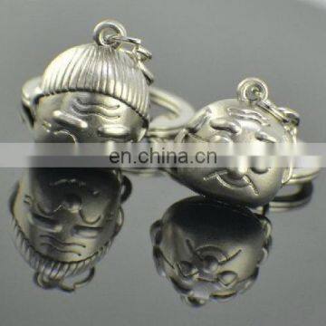 New Arrival Fashion Vintage Olderly Couple Keychain Lovers Valentine's Day Gift