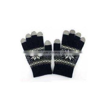 fashional super popular for cell phone warm cozy touch screen glove