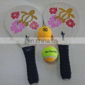 Promotion Outdoor Sports Wood Beach Paddle Beach Tennis Racket Professional photo-2