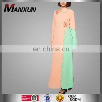 Wholesale Model Baju Kurung Modern Beaded And Emboridery Islamic Clothing Fashion Dress