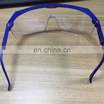 Clear Plastic Safety Protective Glasses with clear transparent lens