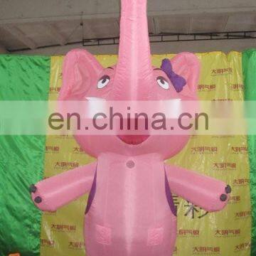 new style popular cute inflatable elephant costume for decoration