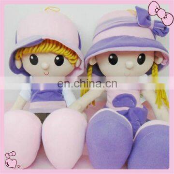 custom lovely plush dolls