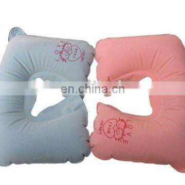 inflatable couples travel neck pillow