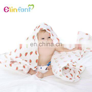 Amazon hot selling 100% cotton swaddle blankets muslin organic swaddle blanket
