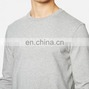 Wholesale Men's plain Fleece Pullover Crewneck Sweatshirt