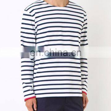 White Cotton Striped T-shirt From What we Sew Cotton 100% Machine Wash photo-2