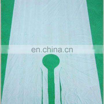 Disposable Plastic Hair Coloring Cape for Salon Using photo-3