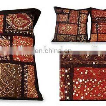 Embroidery Cushion Cover,linen Cushion Cover photo-2
