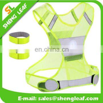 2017 Custom sport refllective vest, reflective vest for sports