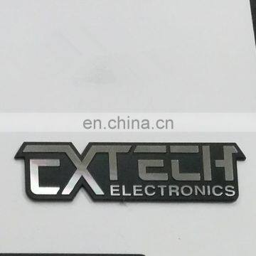 custom popular aluminum logo plates for electronics