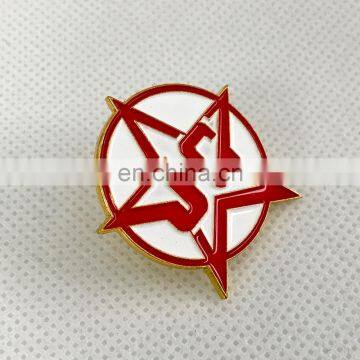 star shaped metal security badges fake badges