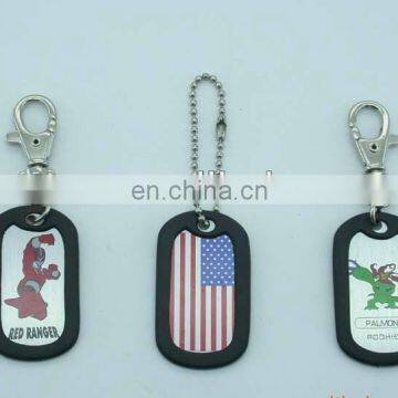 newest custom metal/plastic military dog tag