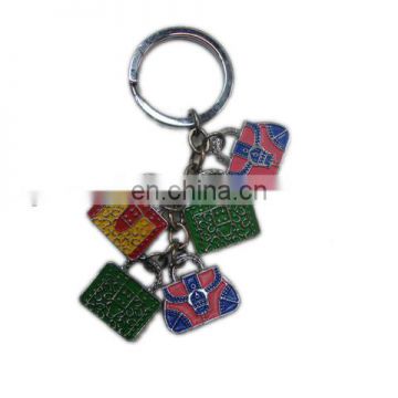 Hot selling cheap custom purse hanging key chainwholesale