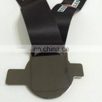Black Nickel Plating Medal With Custom Wording Logo and Custom Medal Ribbon for Sport Events photo-3