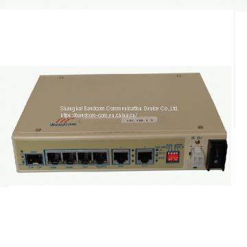 2 E1 TDM over IP converter 2E1 over Ethernet Multiplexer