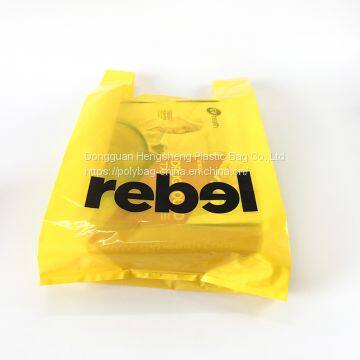Wholesale 100% Biodegradable Custom Ldpe Plastic T-shirt Bag photo-2
