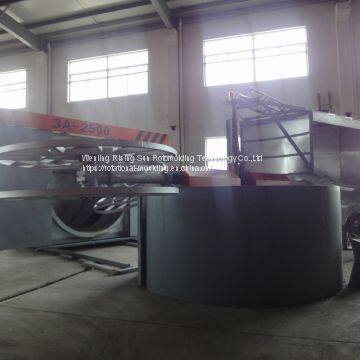 3 arms rotomolding machine rotational mould