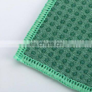 Wholesale Custom Microfiber Non Slip Silicon Hot Organic Waffle Yoga Towel photo-3