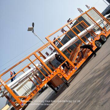 Made In China Taxi Top Ad Carrier Car Transport Semi Trailer Tow Trucks Sale photo-4