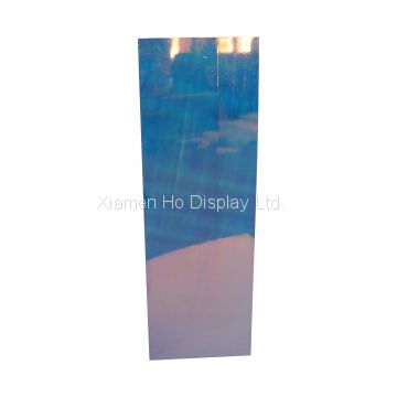 Ho Display Custom Acrylic Podium Covering Hologram Paper for Visual Merchandising Prop Display