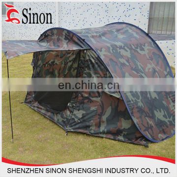 Army use sun shade shelter camp tent ripstop nylon fabric for tent