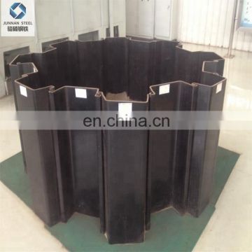 high quality hot roll steel sheet pile used for retaining walls from China