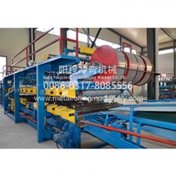 EPS&Rock Wool Insulated Sandwich Panel Production Line