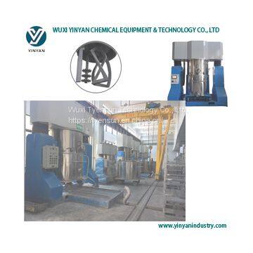 PU Foam Excellent Gantry Type Double Disperser Planetary Mixer