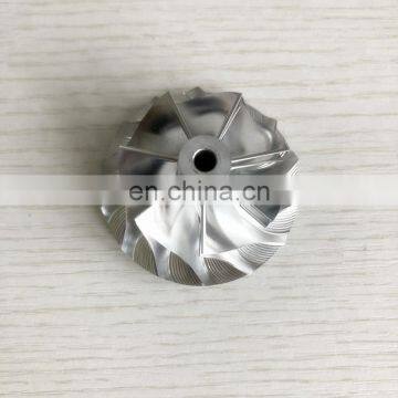 RHF5 7+7 blades 41.24/56.00mm Turbo milling/aluminum 2618/BILLET compressor wheel for VIFB