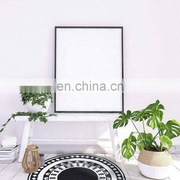 China Manufacture Mat Home Decorative Round Rug Plastic Round Carpet photo-2