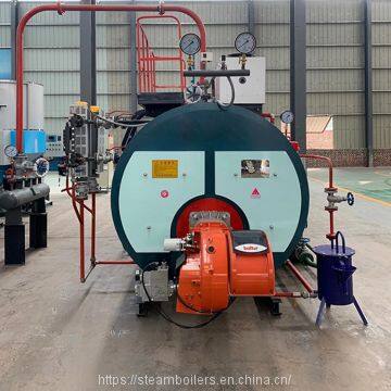 Wetback Three Passed 1mw gas oil fired hot water boiler for central heating system