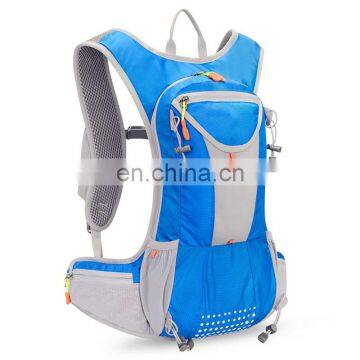 Custom light weight sport hydration backpack running pack with 2L water bladder