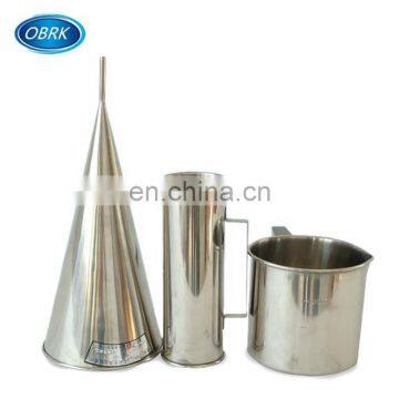 Stainless Steel fluid viscosity instrument MARSH FUNNEL VISCOMETER