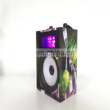 FM Radio TF Card USB Wireless Speaker Loudspeaker With FM Mini Wireless Blue tooth Speaker