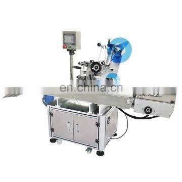 Automatic Top Label Dispenser Cheese Bag Surface Egg Tray Labeling Machine photo-3