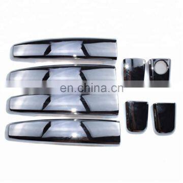 SLIVER OutSide Outer Door Handle Cover Fit For Chevy Chevrolet Cruze 2009- 2012