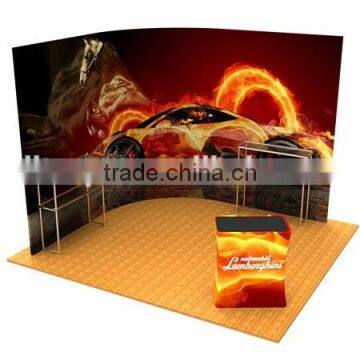 Factory price pop up trade show exhibition booth display